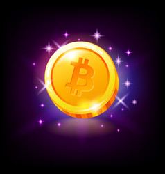 gold-bitcoin-coin-satoshi-with-sparkles-crypto-vector-26539770